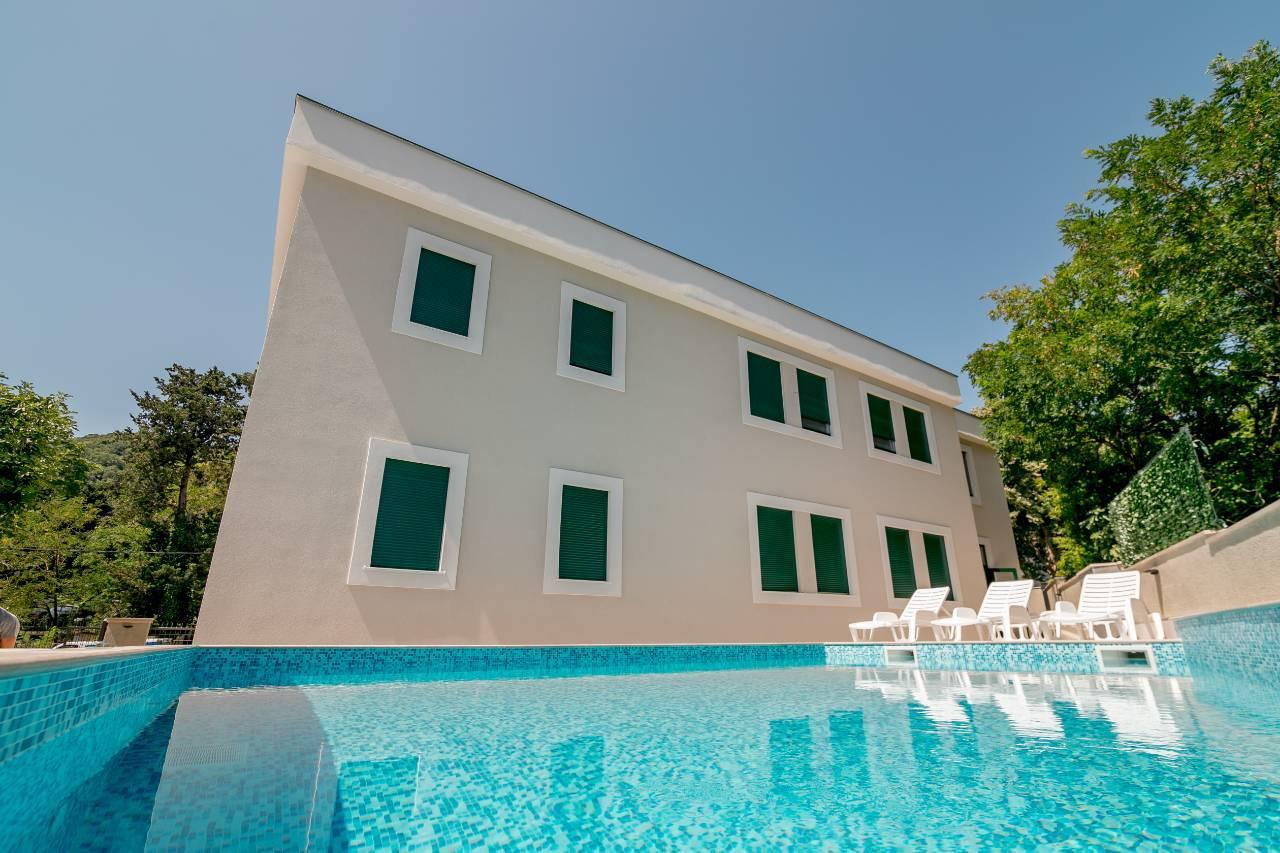 Apartmani Luka メリネ エクステリア 写真